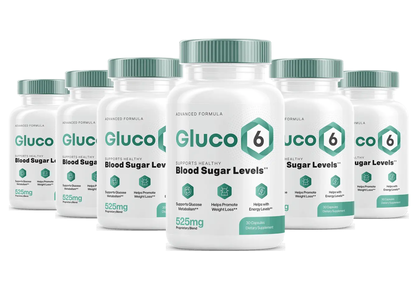 Gluco6 offer 6 Bottle